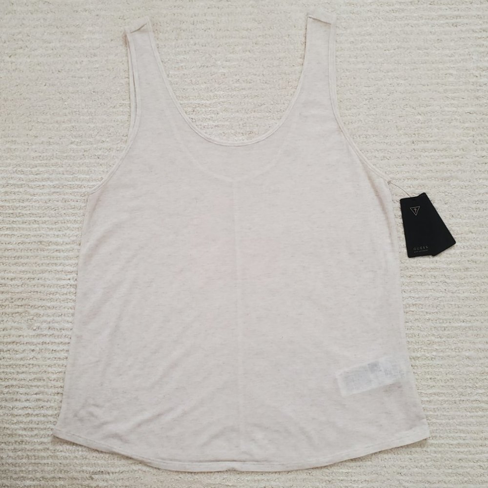 Guess Cream Tank Top